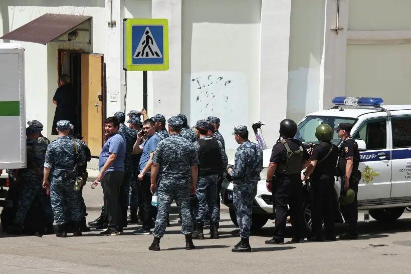 Дело о захвате заложников в ростовском СИЗО рассмотрит Южный окружной военный суд. Фото. © РИА Новости. Федор Ларин