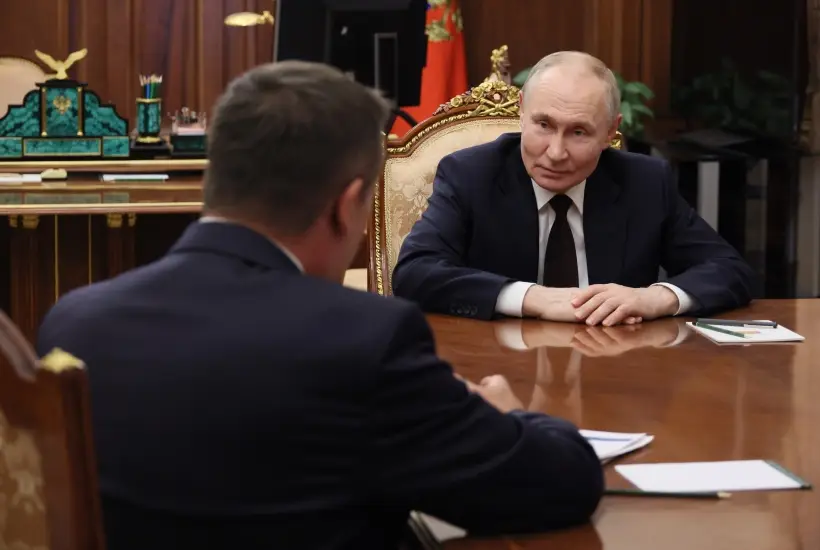 Путин назначил Андрея Никитина исполняющим обязанности министра транспорта РФ. Фото. © РИА Новости. Михаил Метцель