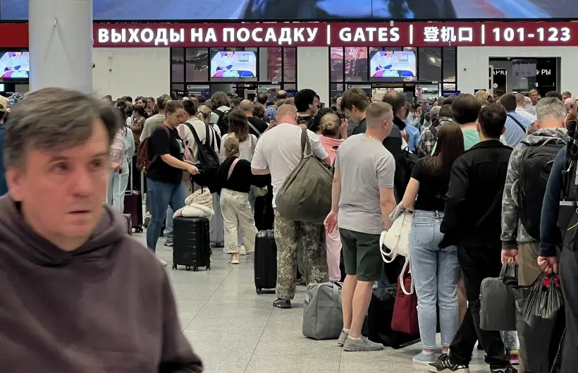 Никитин изучит предложения Росавиации по отработке коллапсов из-за беспилотников. Фото. © РИА Новости. Алексей Филиппов