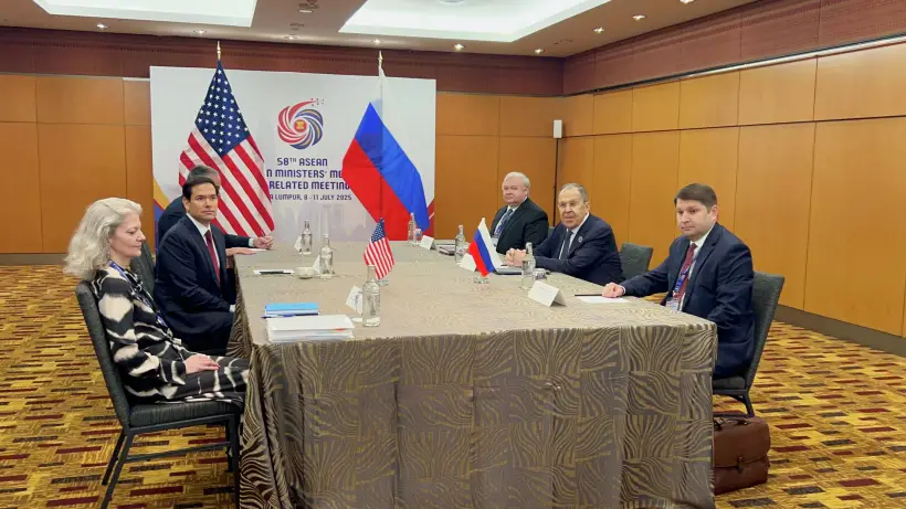 Лавров в разговоре с Рубио подтвердил позицию РФ по Украине. Фото. © РИА Новости. Татьяна Кукушкина