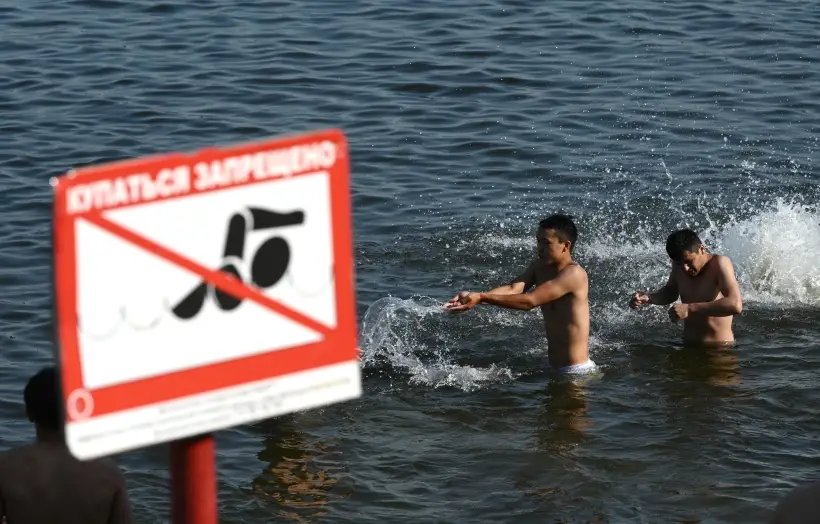 На прошедших выходных зафиксировано большое количество происшествий и гибели людей на водных объектах - МЧС РФ. Фото. © РИА Новости. Максим Блинов