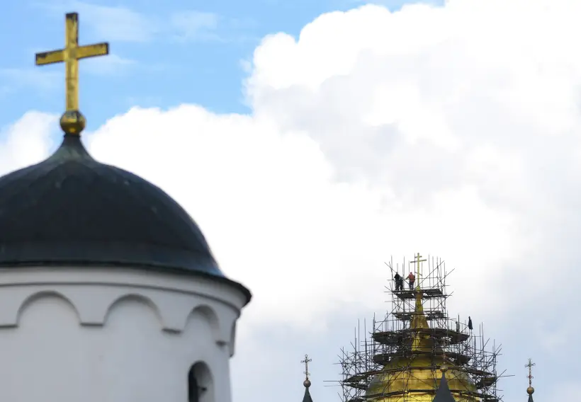 Дума приняла закон о защите религиозных символов. Фото. © РИА Новости. Григорий Сысоев