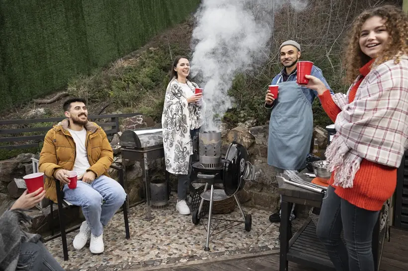 В Аргентине, как и в России, готовить барбекю принято в кругу друзей. Фото