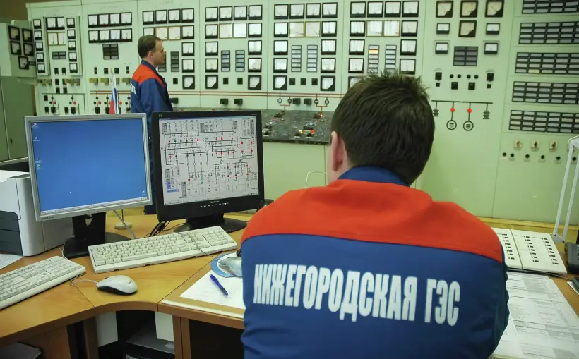 Нештатная ситуация на Городецком гидроузле не повлияла на работу Нижегородской ГЭС. Фото. © РИА Новости. Михаил Безносов