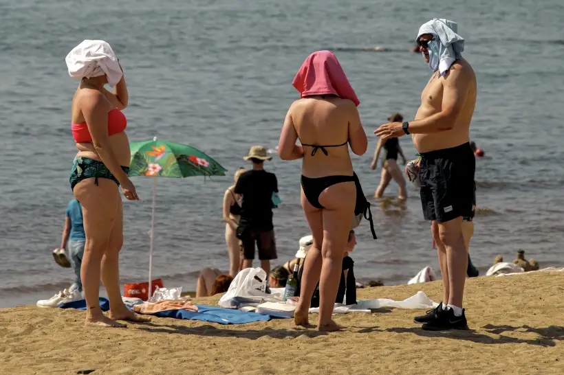 Жара спровоцировала всплеск гибели людей на водоемах Петербурга. Фото. © РИА Новости. Алексей Даничев