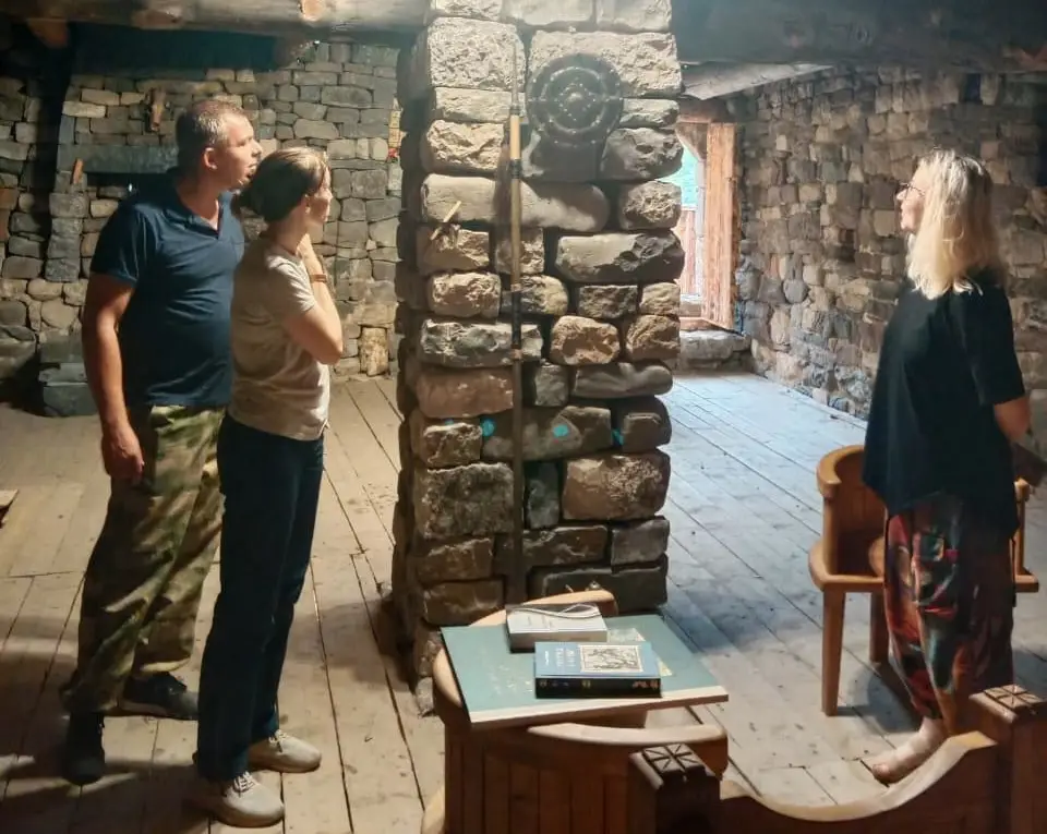 Школа каменщиков-реставраторов. © Школа каменщиков-реставраторов Ингушетии. Фатима Нальгиева