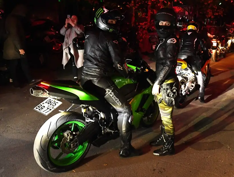 Запрет на движение мотоциклов ночью начал действовать в центре Тюмени. Фото. © РИА Новости. Михаил Воскресенский