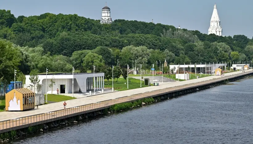 Новый прогулочный маршрут по набережным Москвы-реки появился на юге столицы. Фото. © РИА Новости. Станислав Красильников