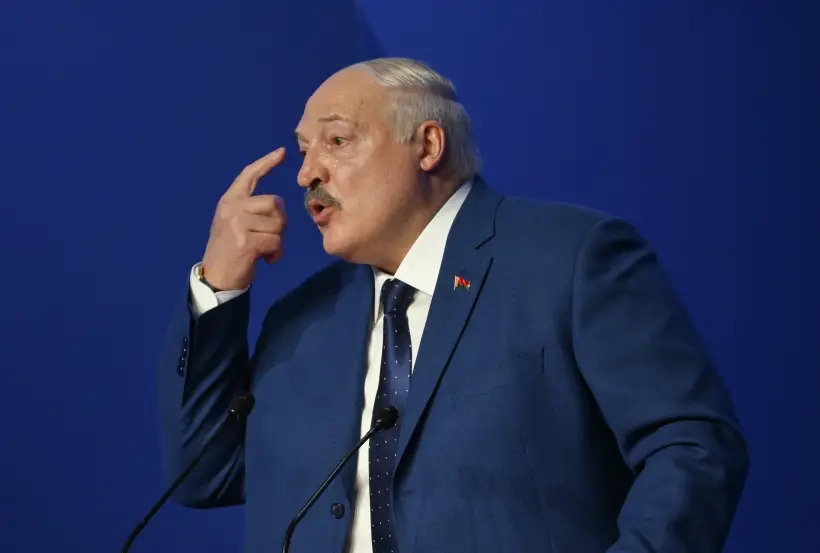 Президент Белоруссии Александр Лукашенко назвал абсурдным повод для закрытия Литвой границы. Фото