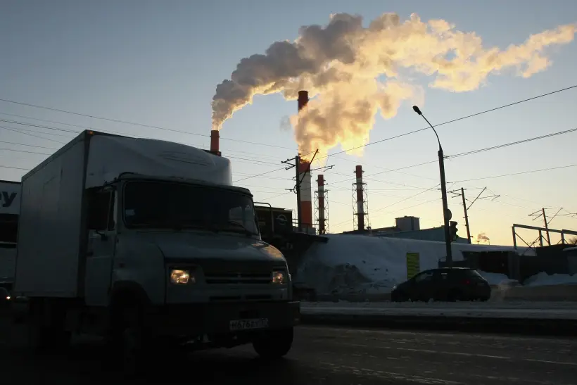 Путин поставил задачу к 2035г сократить выбросы парниковых газов в РФ до 65-67% от уровня 1990г. Фото. © РИА Новости. Максим Богодвид