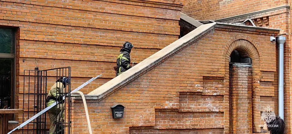 Потушен пожар в ресторане в центре Хабаровска