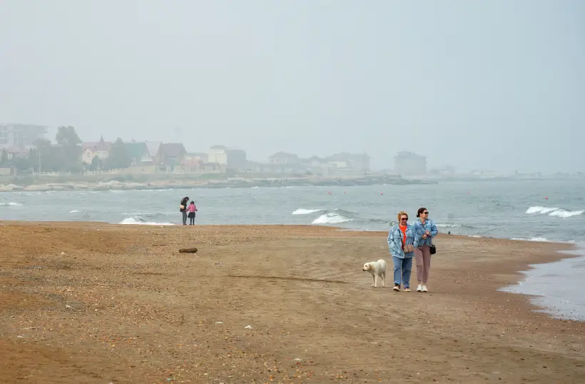 На побережье Каспия в Дербенте в 2027 году построят отель за 3 млрд рублей. Фото. © РИА Новости. Алексей Даничев