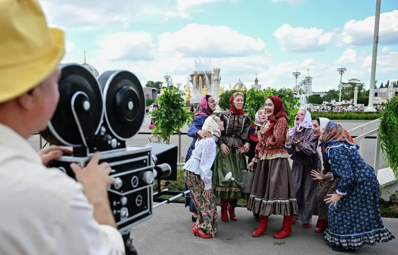 Власти Москвы увеличили до 20 млн максимальный размер грантов для кинопроизводителей, создающих образ Москвы в кино. Фото. © РИА Новости. Григорий Сысоев