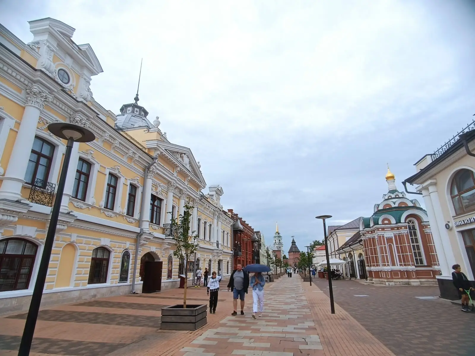 Оставшиеся аварийные дома в центре Тулы расселят до конца 2027 года. Фото.  © Интерфакс. Александра Панкратова