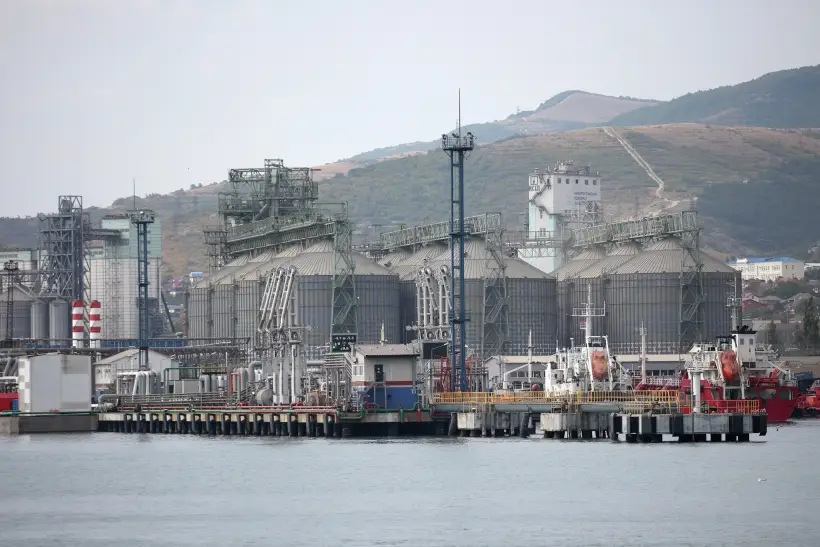 Патрушев обсудил вопросы безопасности терминалов в Новороссийске. Фото. © РИА Новости. Виталий Тимкив