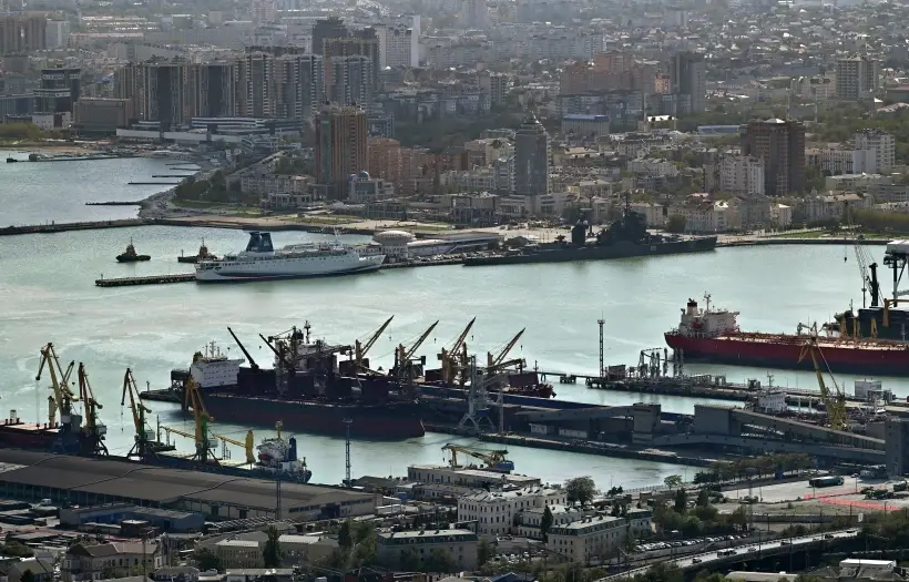 Планируемый объем инвестиций в инфраструктуру портов юга РФ превышает 500 млрд рублей - Патрушев. Фото. © РИА Новости. Екатерина Чеснокова