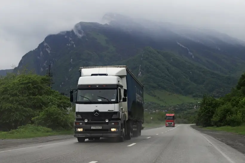 Большегрузам запретят въезд в город-курорт Ессентуки. Фото. © РИА Новости. Денис Абрамов