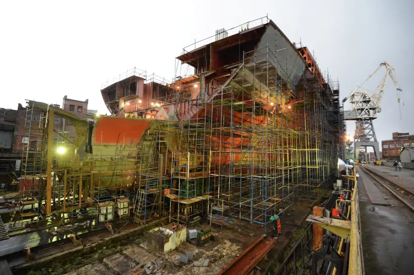 Беглов и Цыбульский обсудили сотрудничество в Арктике, судостроении и туризме. Фото. © РИА Новости. Сергей Мамонтов