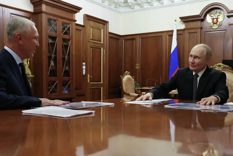 Путин предложил сделать отдельную программу по мелиорации в новых регионах. Фото. © РИА Новости. Вячеслав Прокофьев