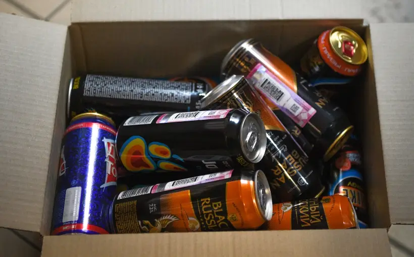 Продажу энергетиков запретят в ряде соцобъектов в Омской области. Фото. © РИА Новости. Владимир Астапкович