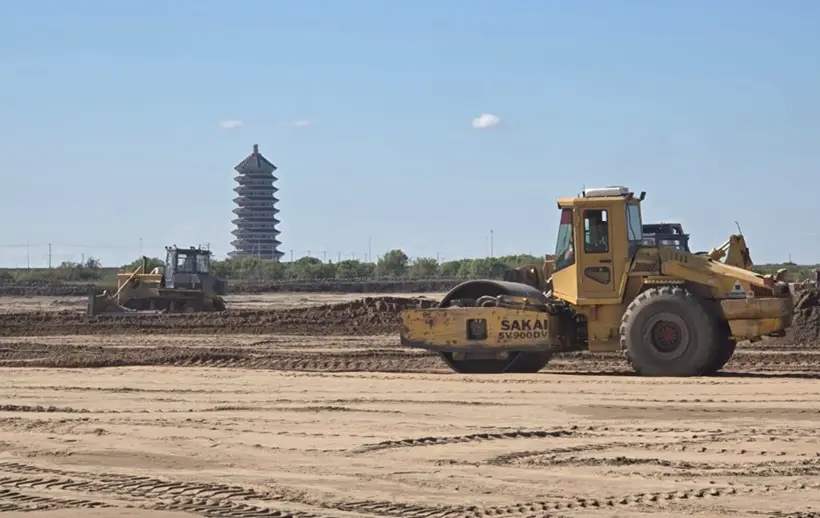 Площадка под строительство погранперехода на о. Большой Уссурийский будет готова к 2026г - власти. Фото. © 