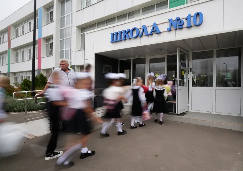 Более 800 школ построили и восстановили в новых регионах. Фото. © РИА Новости. Александр Иванов