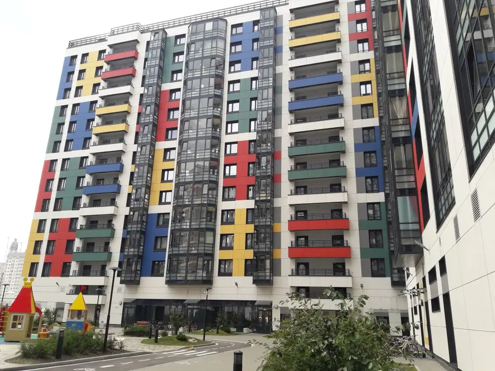 Москва упростила процедуру утверждения цвета фасадов. Фото.  © Интерфакс. Людмила Стрельцова