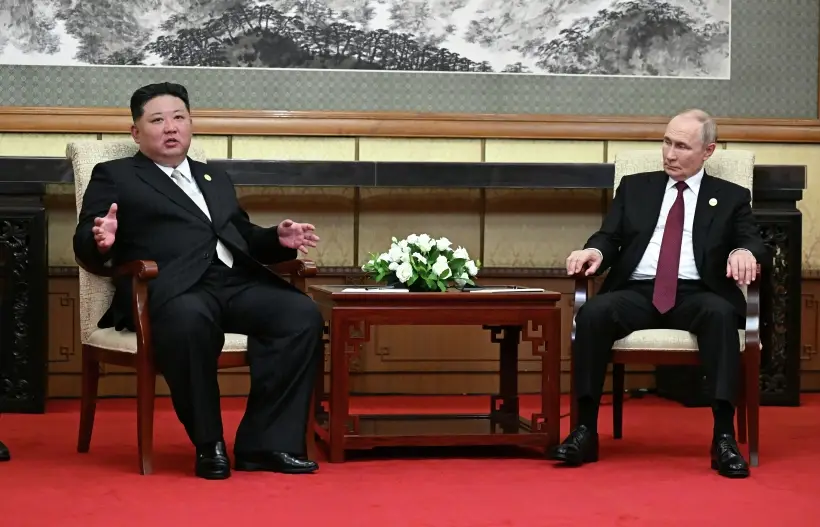 Путин: военные КНДР сражались под Курском в соответствии с новым договором с РФ. Фото. © РИА Новости. Сергей Бобылев