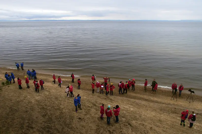 Новые правила выдачи субсидий на очистку берегов Байкала утверждены в РФ. Фото. © РИА Новости. Александр Кряжев