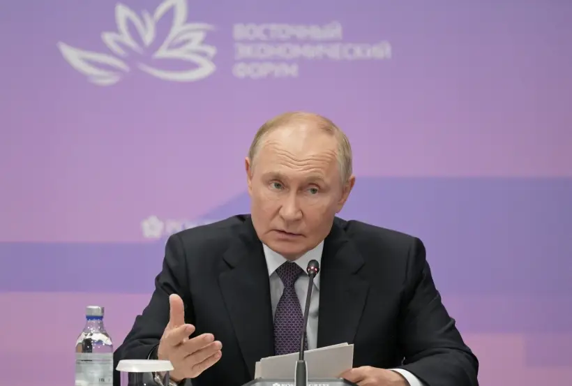 Единый преференциальный режим для бизнеса будет запущен на всей территории Дальнего Востока и Арктики с 2027 г. - Путин. Фото. © РИА Новости. Евгений Биятов