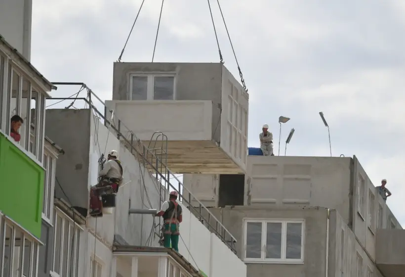 Ввод жилья в Тюменской области за 9 месяцев сократился на 2%. Фото. © РИА Новости