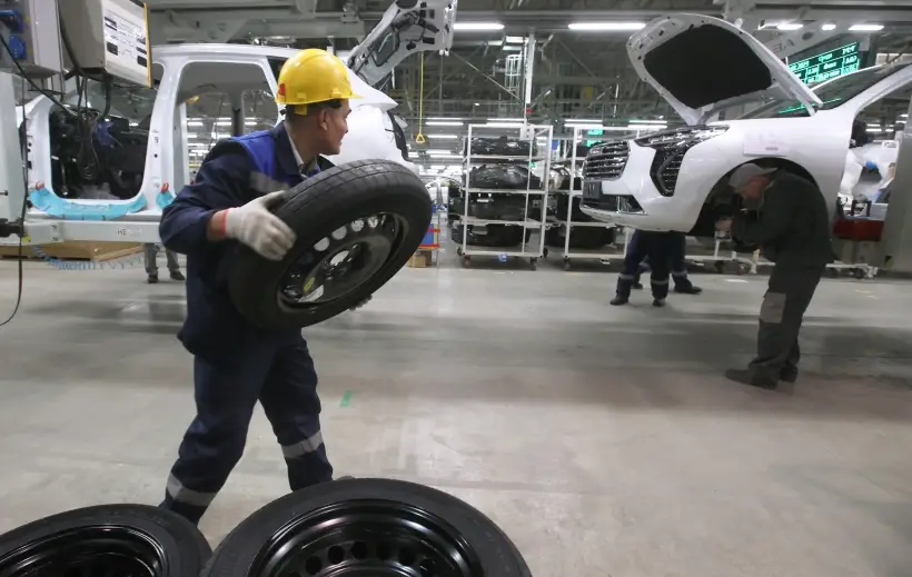 Доля автопрома в Тульской области за три года выросла в 6 раз. Фото. © РИА Новости. Виталий Белоусов