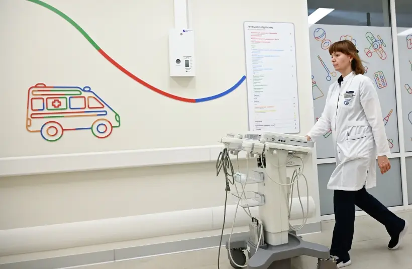 В Москве в ближайшие пять лет не останется ни одного старого корпуса больниц. Фото. © РИА Новости. Алексей Майшев