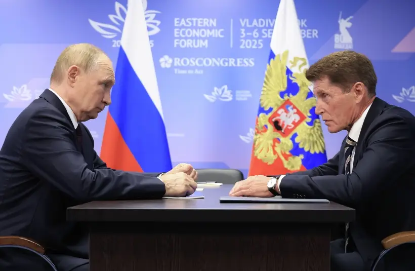 Глава Приморья попросил президента сдвинуть сроки по инфраструктурным кредитам. Фото. © РИА Новости. Валерий Шарифулин