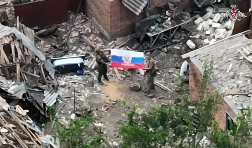 Минобороны РФ заявило о переходе под российский контроль села Хорошее в Днепропетровской области. Фото. © РИА Новости. Министерство обороны РФ