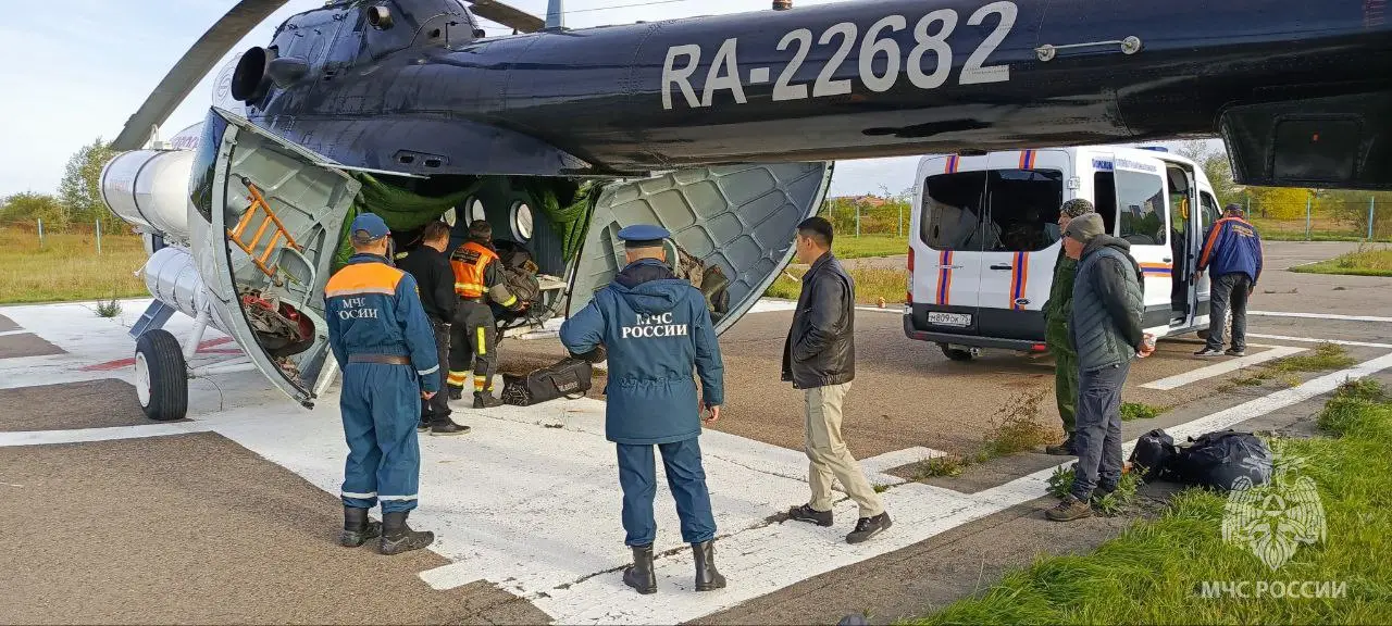 Спасатели в Забайкалье выехали на поиски пропавших на озере геологов - МЧС. Фото. © ГУ МЧС России по Забайкальскму краю