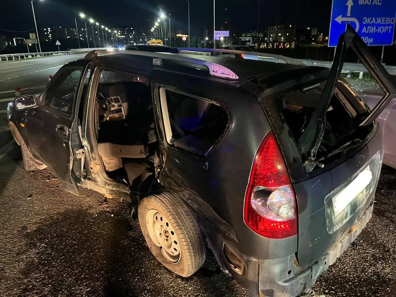 Житель Ингушетии осужден на два года за ДТП с гибелью школьника. Фото. © МЧС по Республике Ингушетия, Башир Аушев