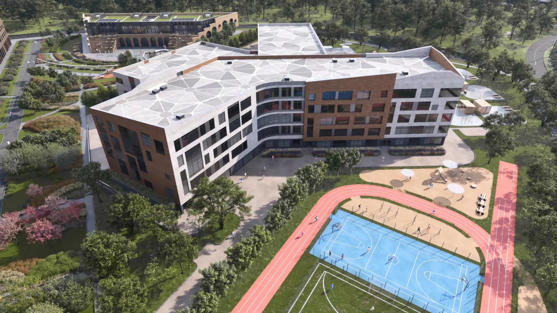 Образовательный центр в Большом Сити станет частью комплексной застройки 20 га. Фото. © Пресс-служба SEZAR GROUP