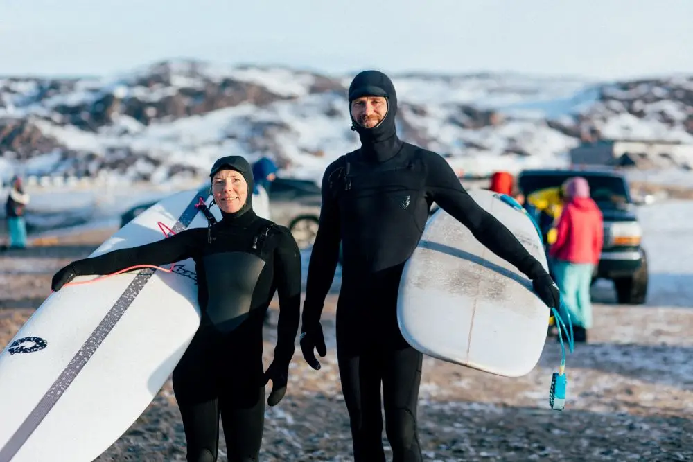 Серфинг в Мурманской области. © Федерация серфинга Мурманской области. Александр Коновалов
