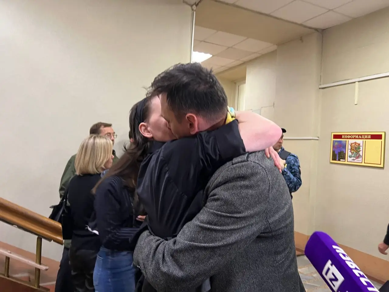 Носков с женой. © "Интерфакс". Олег Насибари