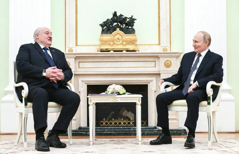 Путин назвал Белоруссию серьезным партнером России в области атомной энергетики. Фото. © РИА Новости.  Кристина Кормилицына