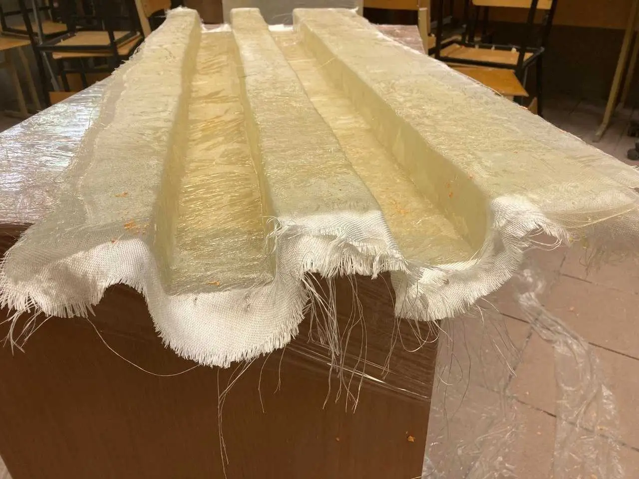 Студент Московского Политеха запатентовал безопасную технологию производства композитных панелей. Фото. © Московский Политех, Данил Крутин