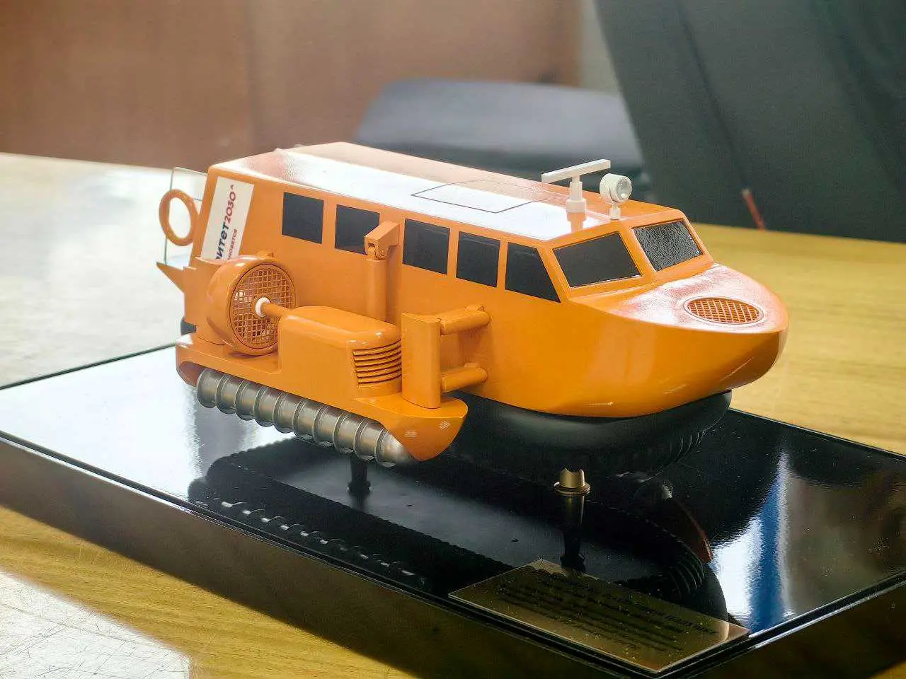 Инновационное амфибийное судно на воздушной подушке изобрели в НГТУ. Фото. © Пресс-служба НГТУ