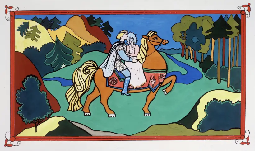 Сказка Пушкина "О мертвой царевне и семи богатырях" учит, что доброта, верность и смелость побеждают зависть, а истинная красота — в сердце. фОТО