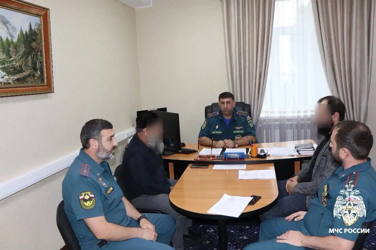 МЧС © Пресс-служба ГУМЧС РФ по Ингушетии. Тамара Арчакова