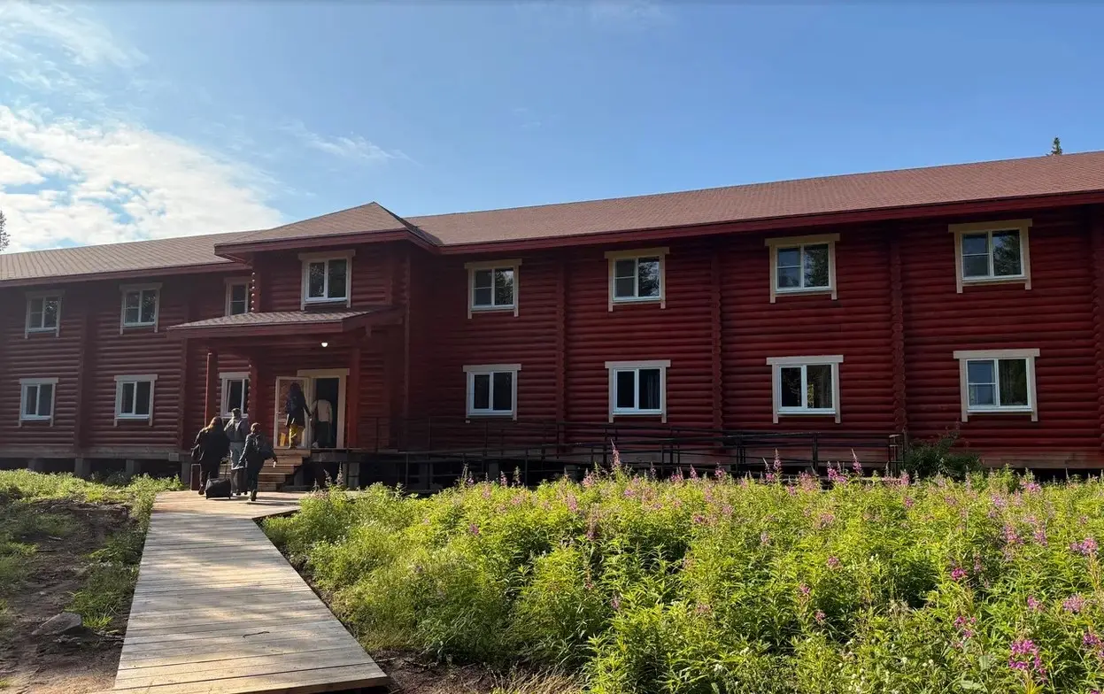 "Соловки отель" состоит из отдельно стоящих коттеджей. © "Интерфакс". Юлия Батырь