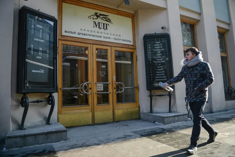 Главгосэкспертиза одобрила корректировку проекта новой сцены МДТ. Фото. © РИА Новости.  Александр Гальперин