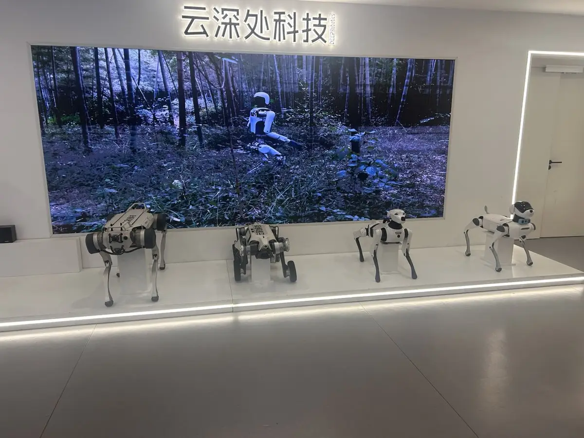 Четвероногие роботы. © "Интерфакс. Татьяна Барковская