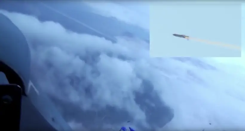 Российские военные провели успешное испытание крылатой ракеты "Буревестник" с ядерной силовой установкой. Фото