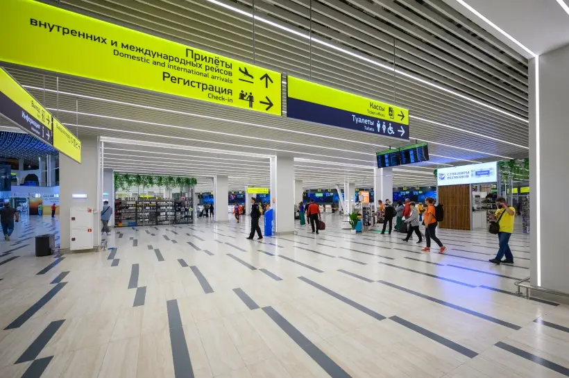 Кабмин утвердил правила взимания сборов с авиакомпаний для реконструкции аэродромов. Фото. © РИА Новости Сергей Красноухов